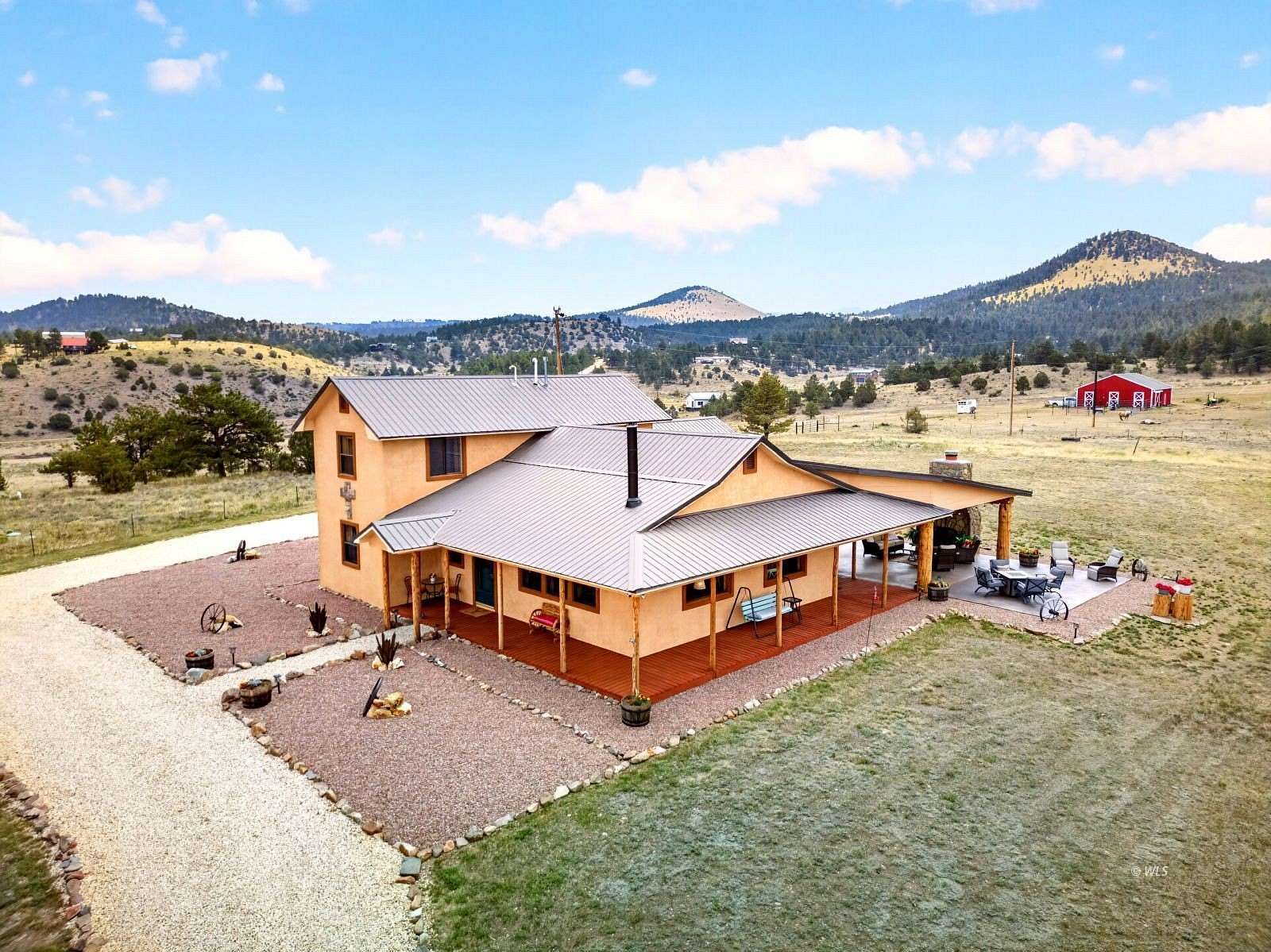 7.79 Acres of Land with Home for Sale in Silver Cliff, Colorado