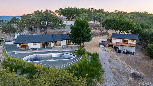 7.66 Acres of Land with Home for Sale in Paso Robles, California