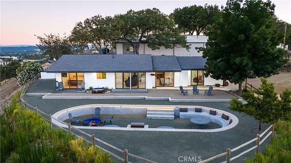 7.66 Acres of Land with Home for Sale in Paso Robles, California