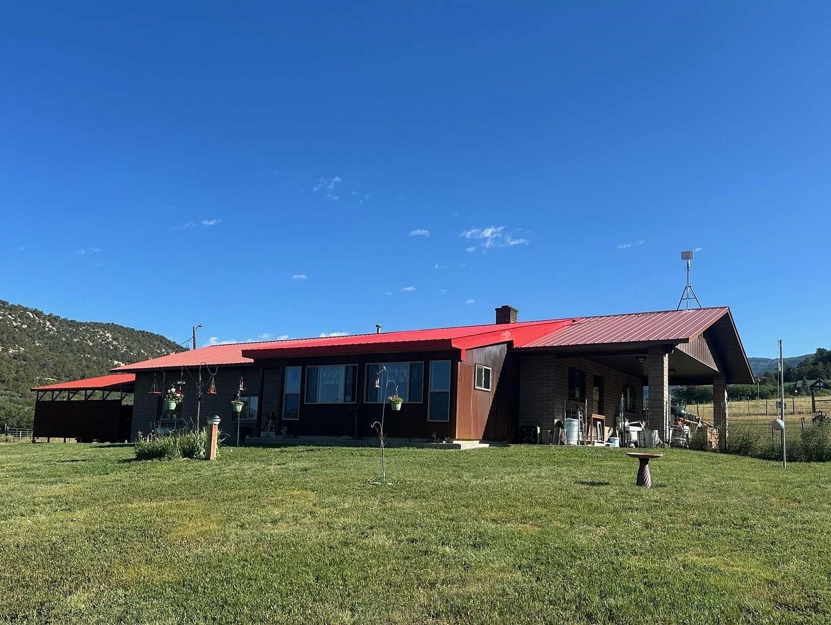 38.7 Acres of Recreational Land with Home for Sale in Collbran, Colorado