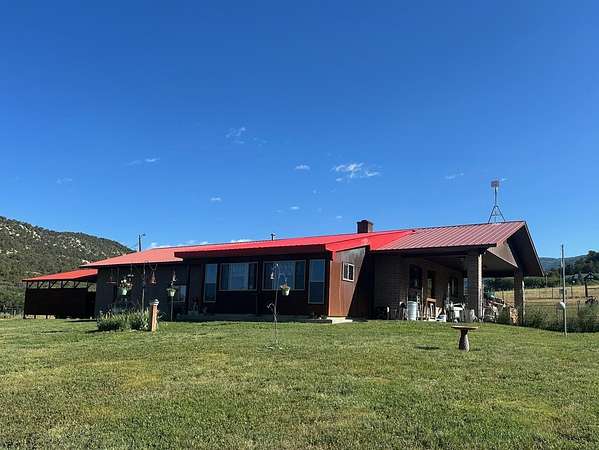 38.7 Acres of Recreational Land with Home for Sale in Collbran, Colorado