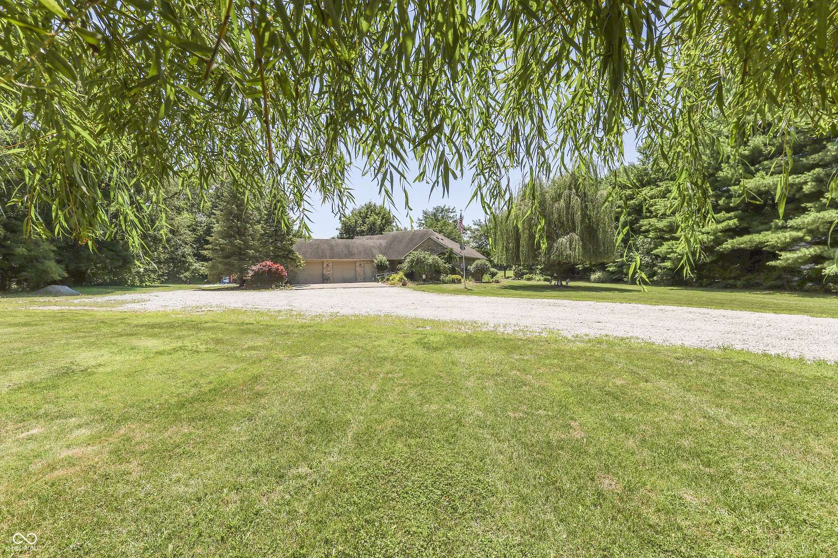 5.59 Acres of Land with Home for Sale in Lizton, Indiana