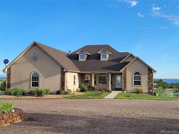 10 Acres of Land with Home for Sale in Hudson, Colorado