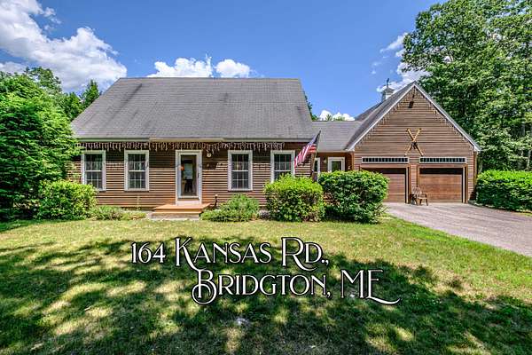 4.14 Acres of Land with Home for Sale in Bridgton, Maine
