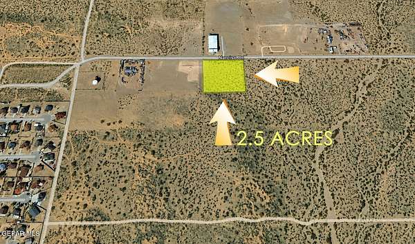 2.5 Acres of Land for Sale in Horizon City, Texas