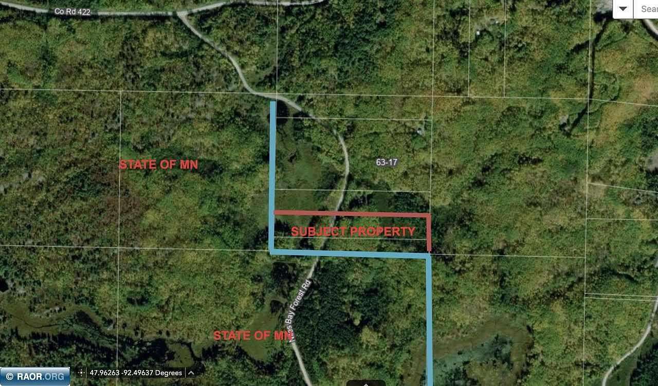 9.7 Acres of Land for Sale in Orr, Minnesota
