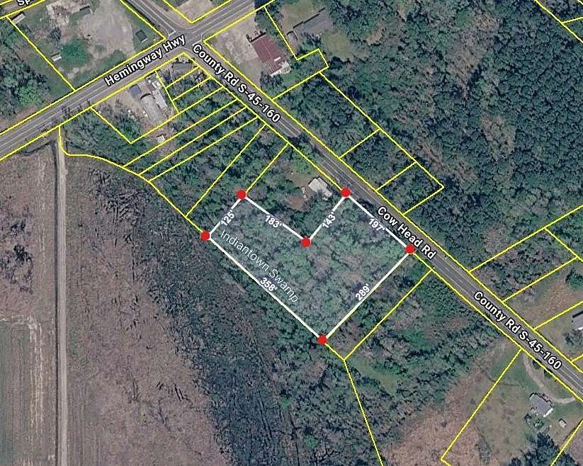 1.78 Acres of Commercial Land for Sale in Hemingway, South Carolina