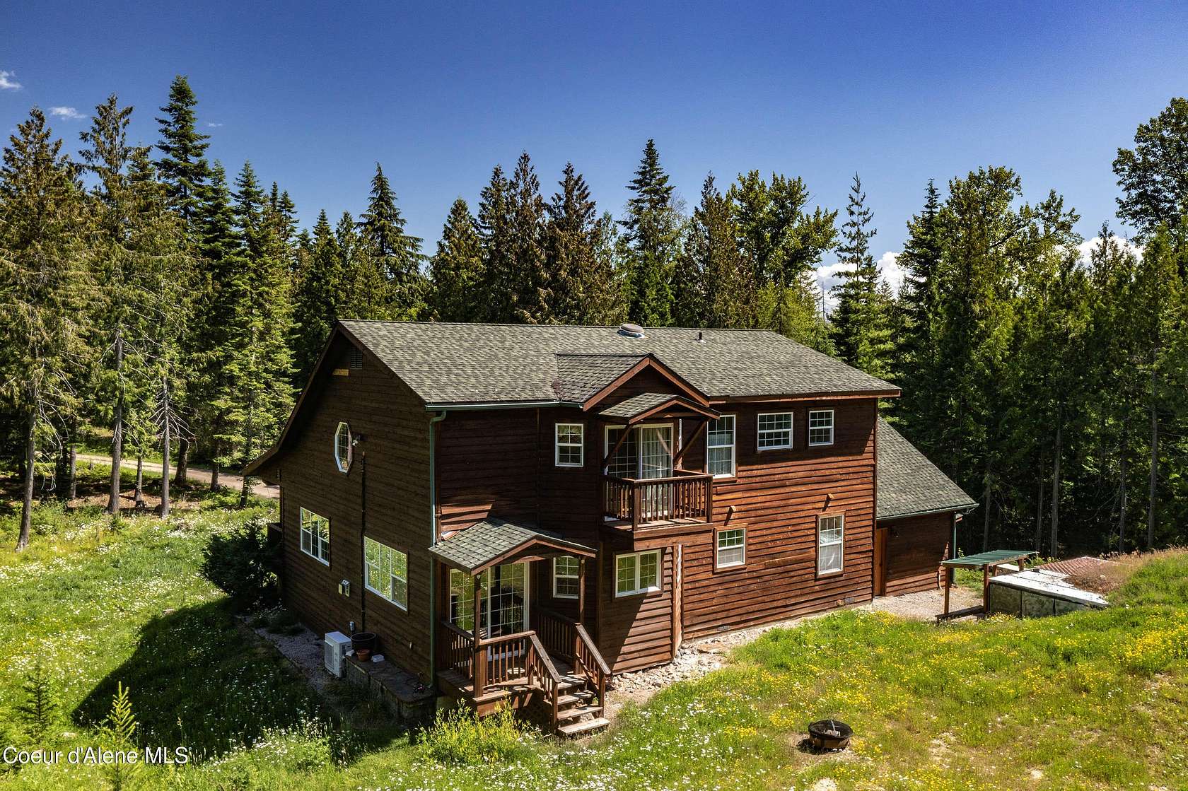 5.52 Acres of Land with Home for Sale in Sandpoint, Idaho