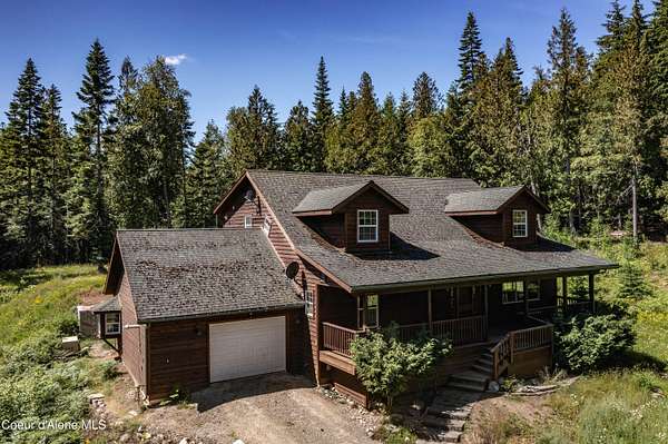 5.52 Acres of Land with Home for Sale in Sandpoint, Idaho