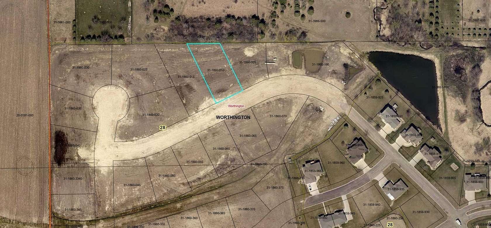 0.56 Acres of Residential Land for Sale in Worthington, Minnesota