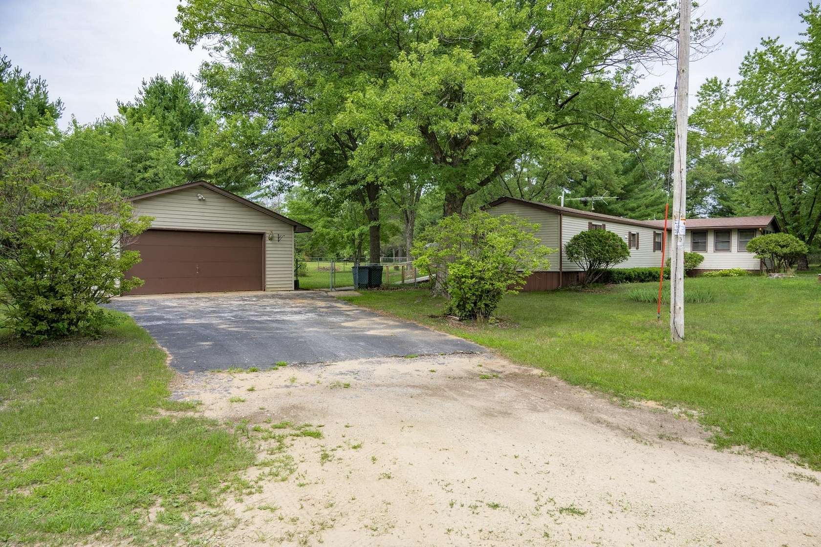 1.66 Acres of Land with Home for Sale in Necedah, Wisconsin
