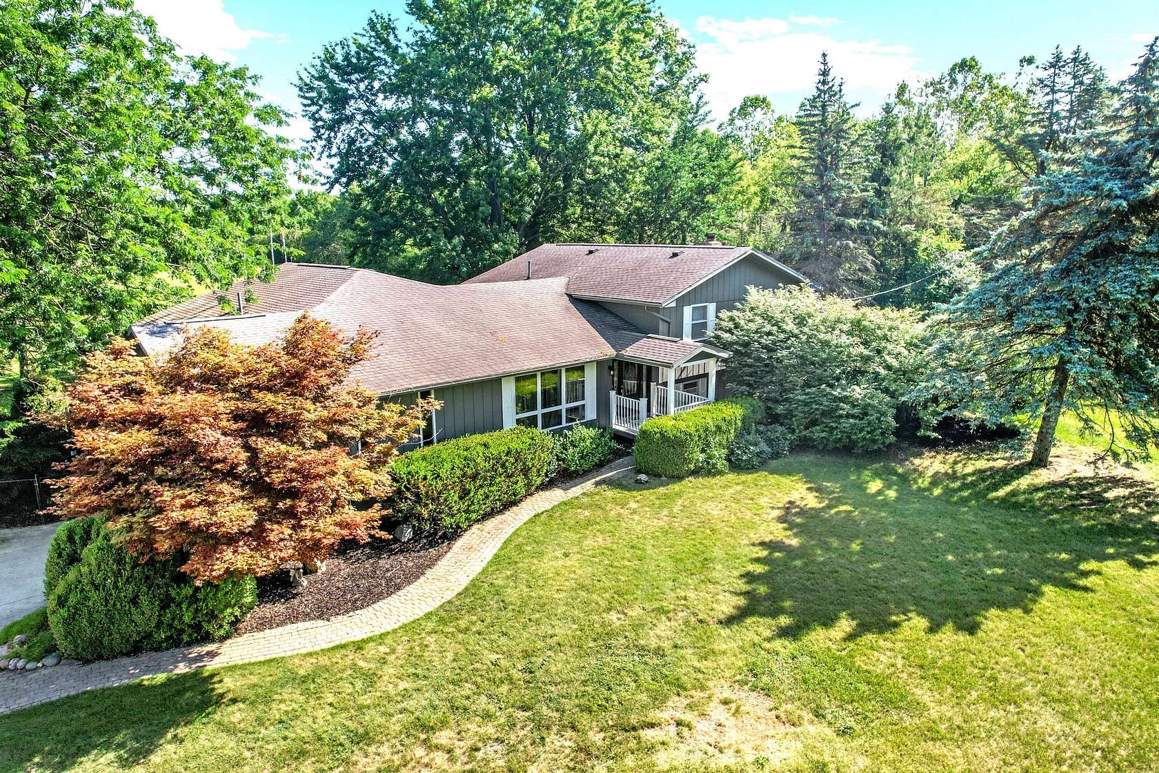 10.4 Acres of Land with Home for Sale in Milan, Michigan