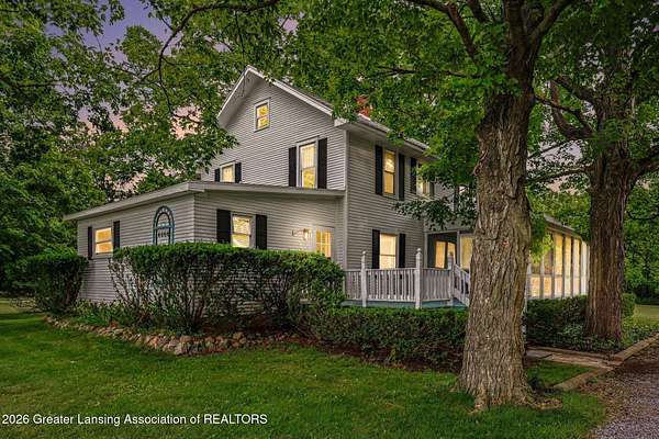 19.7 Acres of Land with Home for Sale in Mason, Michigan