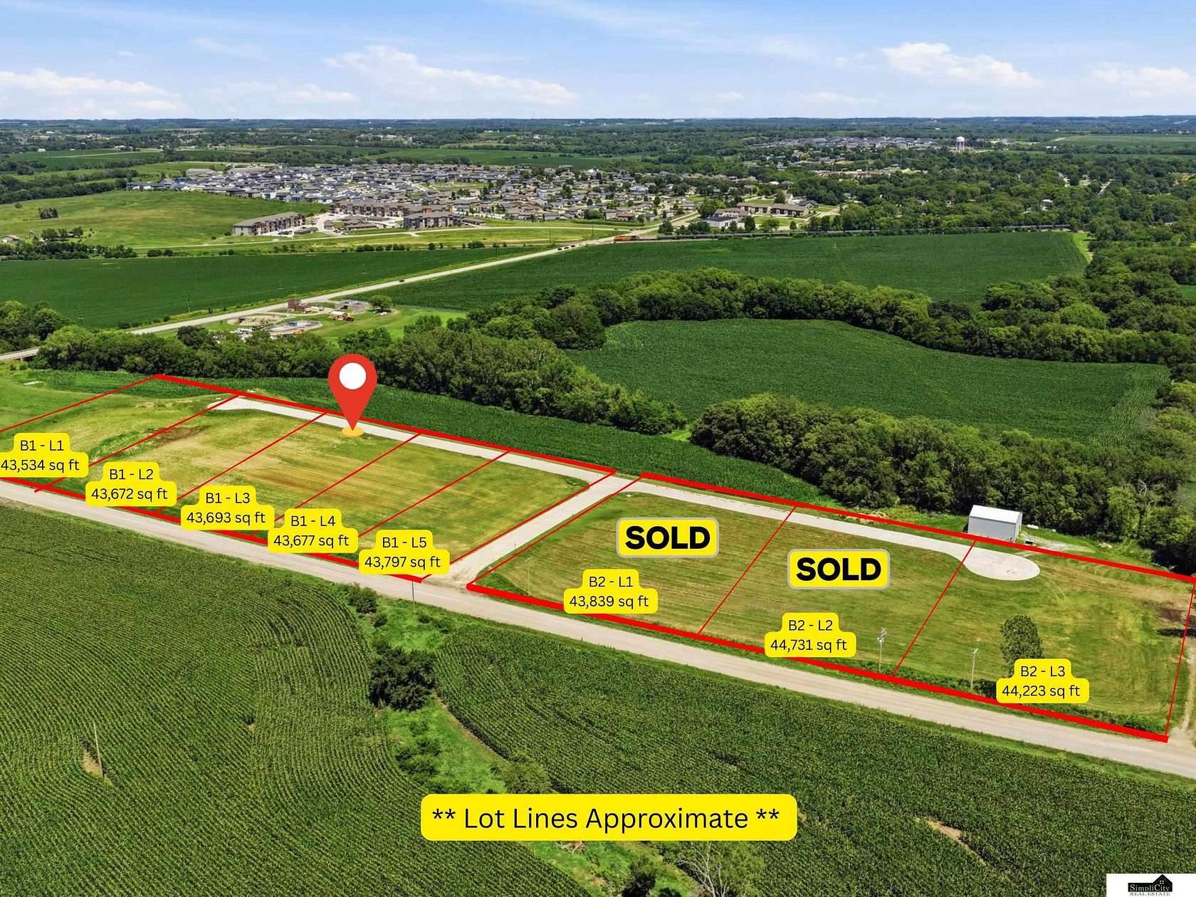 1 Acre of Commercial Land for Sale in Hickman, Nebraska