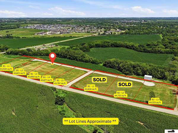 1 Acre of Commercial Land for Sale in Hickman, Nebraska