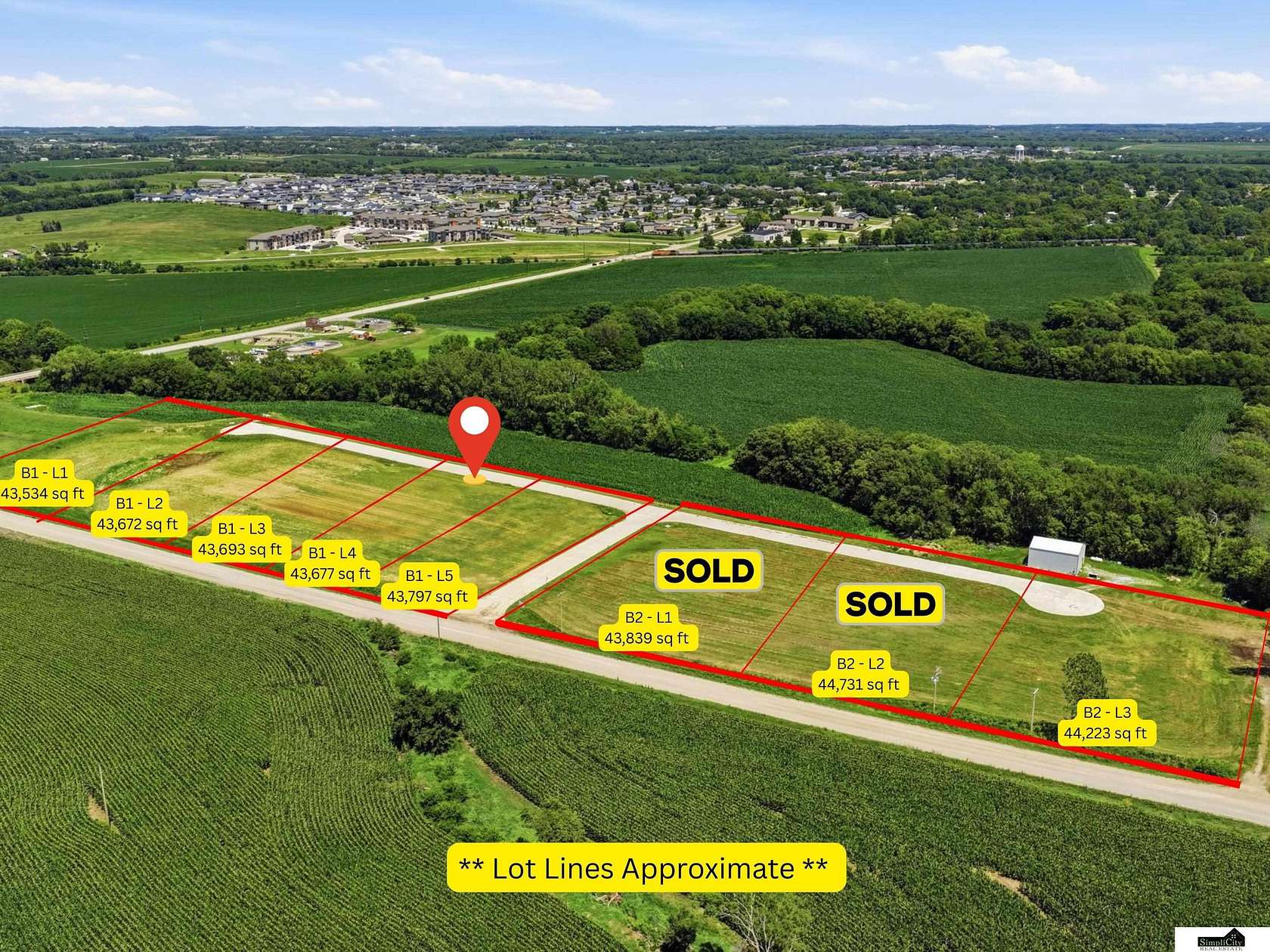 1 Acre of Commercial Land for Sale in Hickman, Nebraska