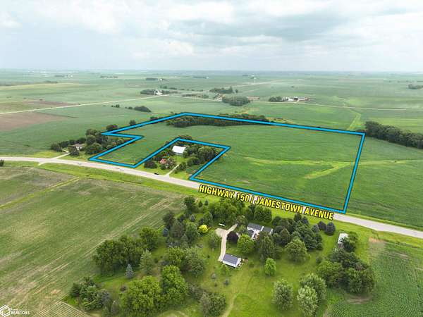 33.8 Acres of Agricultural Land for Auction in Independence, Iowa