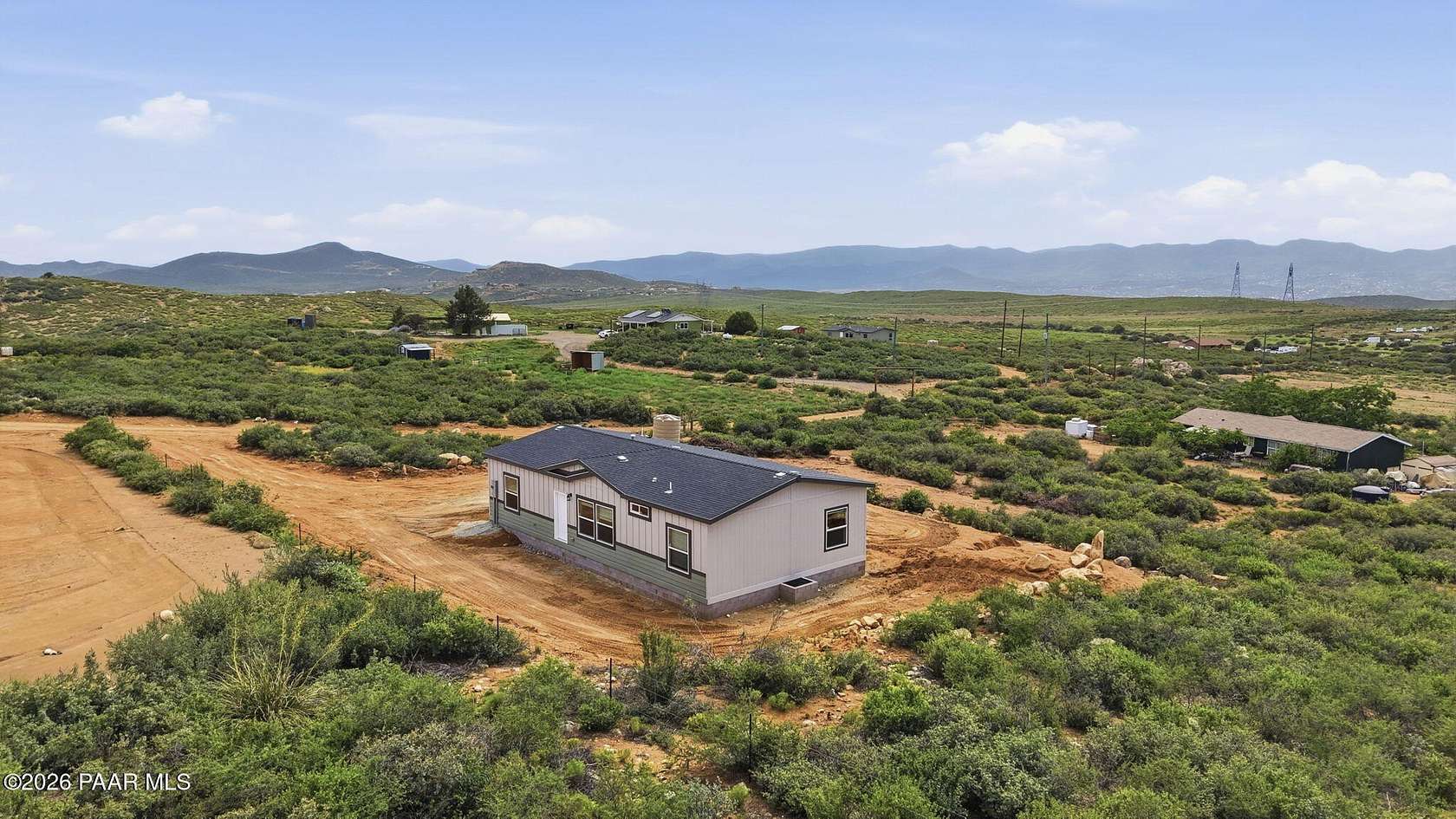 2 Acres of Land with Home for Sale in Dewey-Humboldt, Arizona