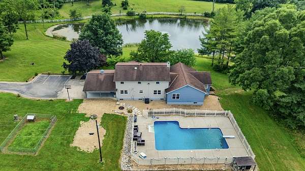 8 Acres of Land with Home for Sale in Lawrenceburg, Indiana