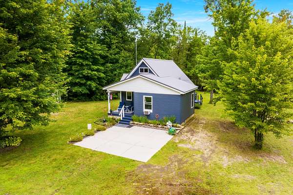 4.13 Acres of Land with Home for Sale in Thompsonville, Michigan