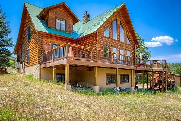 3 Acres of Land with Home for Sale in Pagosa Springs, Colorado