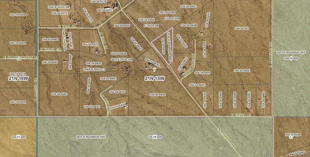 5 Acres of Residential Land for Sale in Kingman, Arizona