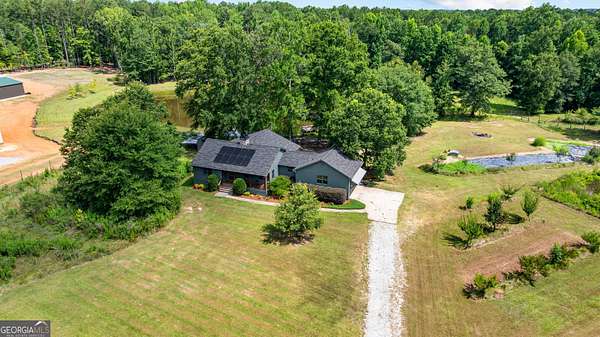 4.77 Acres of Land with Home for Sale in Brooks, Georgia