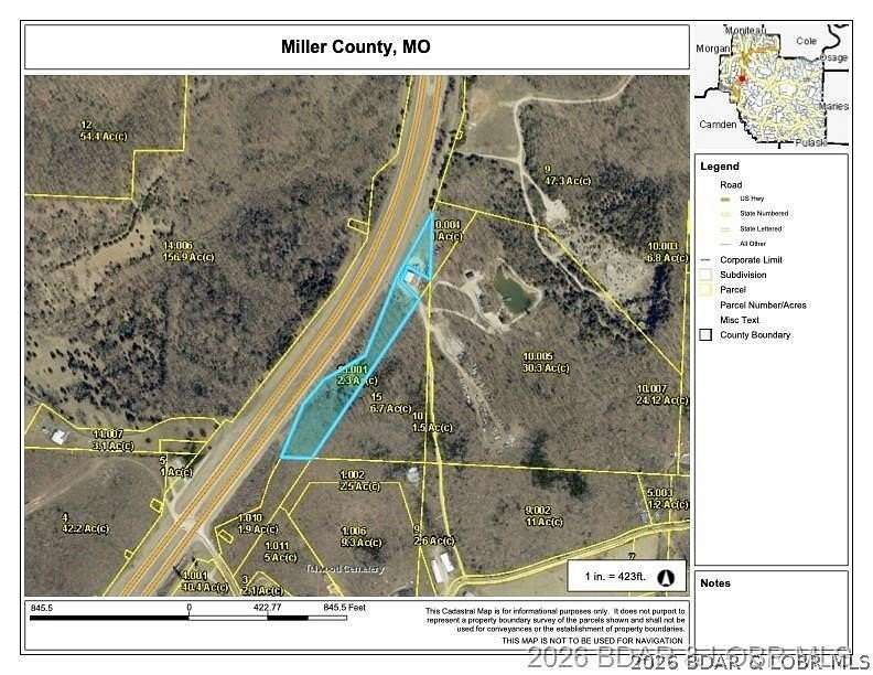 5.2 Acres of Residential Land for Sale in Lake Ozark, Missouri