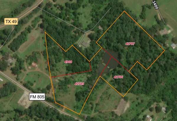 17.1 Acres of Recreational & Residential Land for Sale in Jefferson, Texas