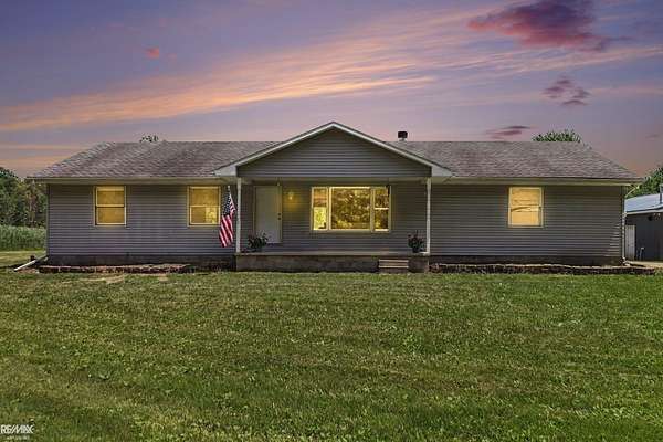 10.4 Acres of Land with Home for Sale in Marine City, Michigan