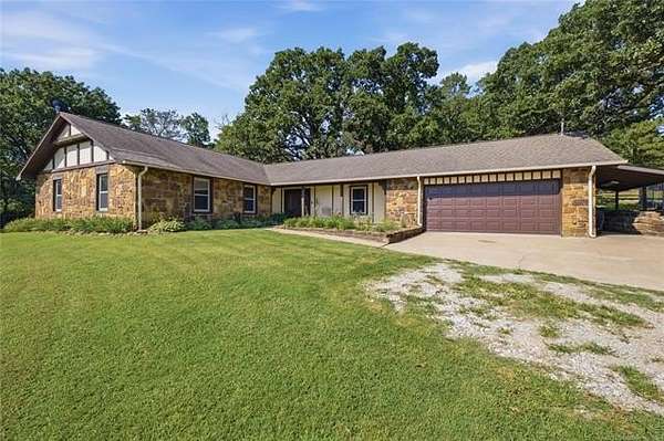 2.5 Acres of Land with Home for Sale in Haskell, Oklahoma