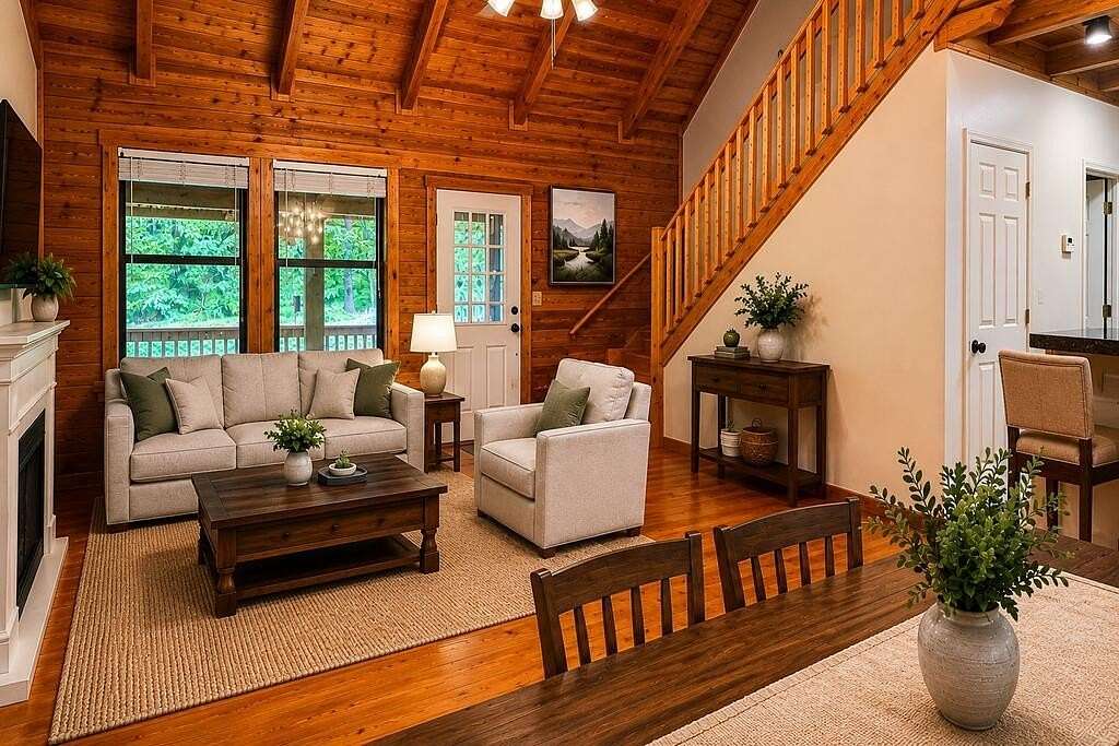 5 Acres of Land with Home for Sale in Ellijay, Georgia