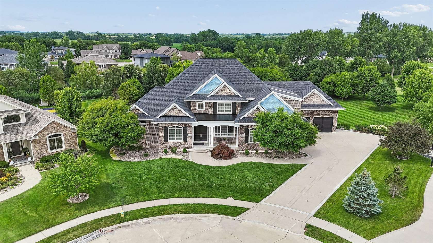 1.67 Acres of Land with Home for Sale in Johnston, Iowa