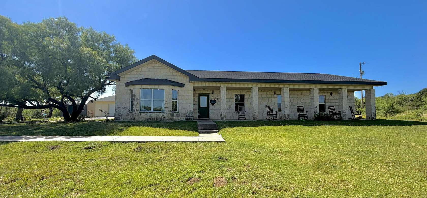 5 Acres of Land with Home for Sale in Llano, Texas