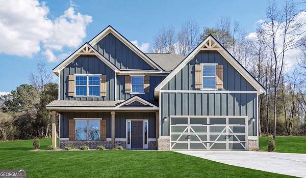 1.6 Acres of Land with Home for Sale in Grantville, Georgia