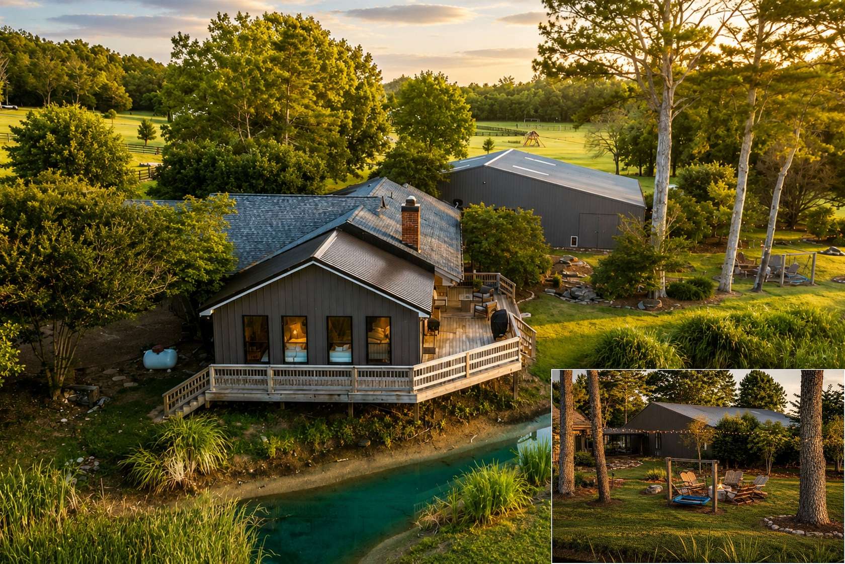 9.1 Acres of Land with Home for Sale in College Grove, Tennessee