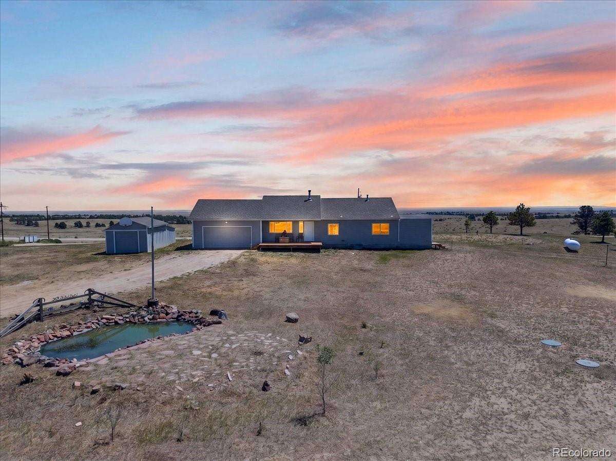5 Acres of Land with Home for Sale in Deer Trail, Colorado