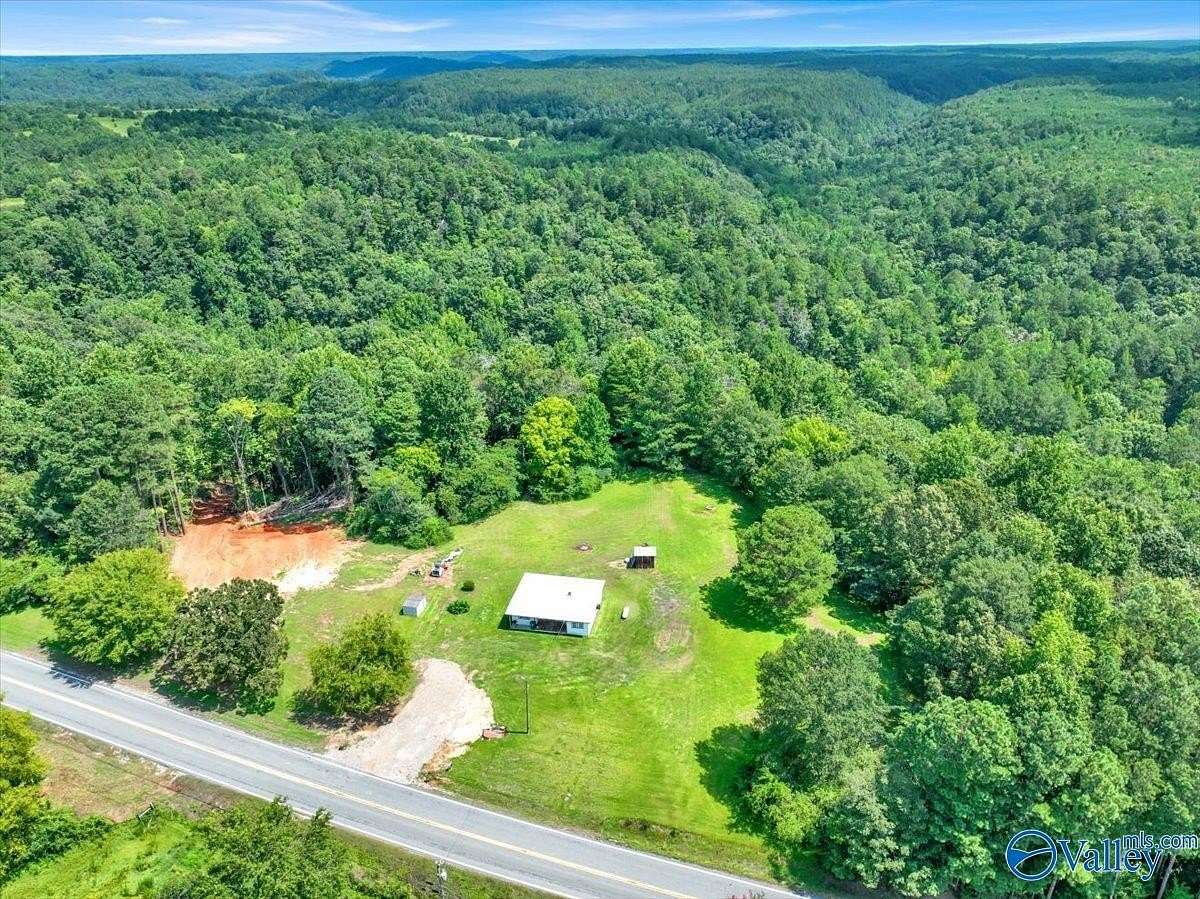 110 Acres of Recreational Land with Home for Auction in Bremen, Alabama