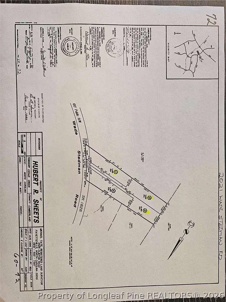 3 Acres of Residential Land for Sale in Stedman, North Carolina