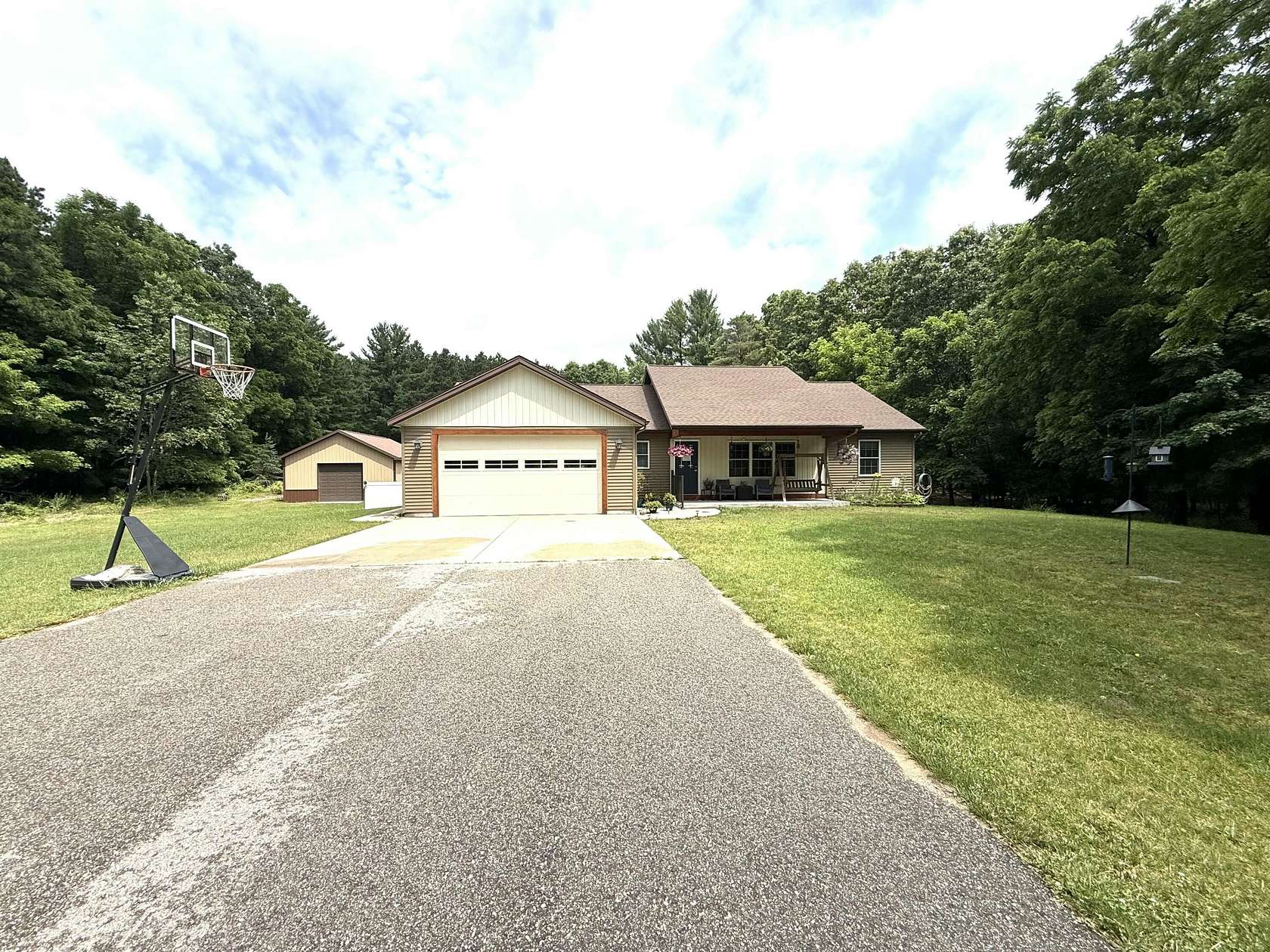 4.13 Acres of Land with Home for Sale in Montague, Michigan
