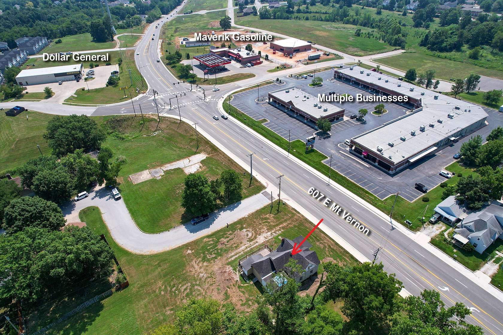 1.59 Acres of Commercial Land for Sale in Nixa, Missouri