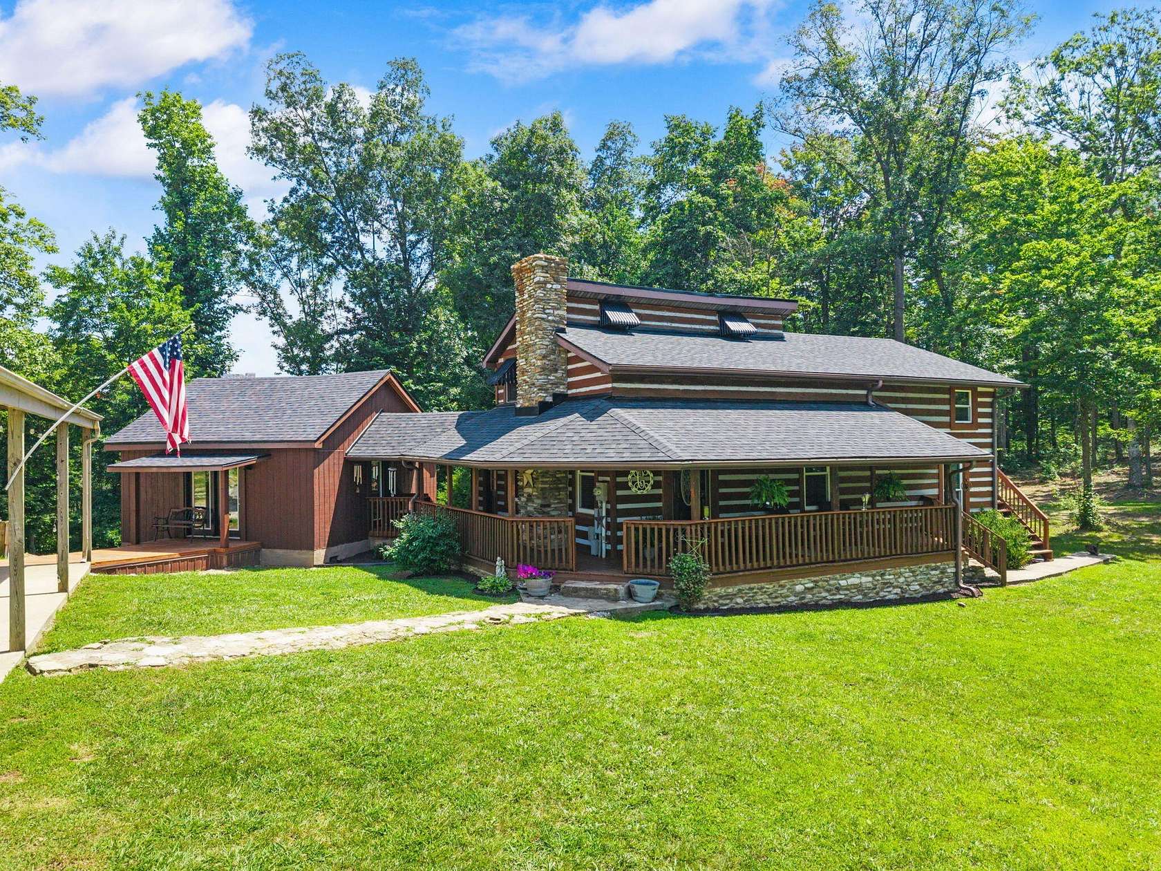 4.25 Acres of Land with Home for Sale in McKee, Kentucky