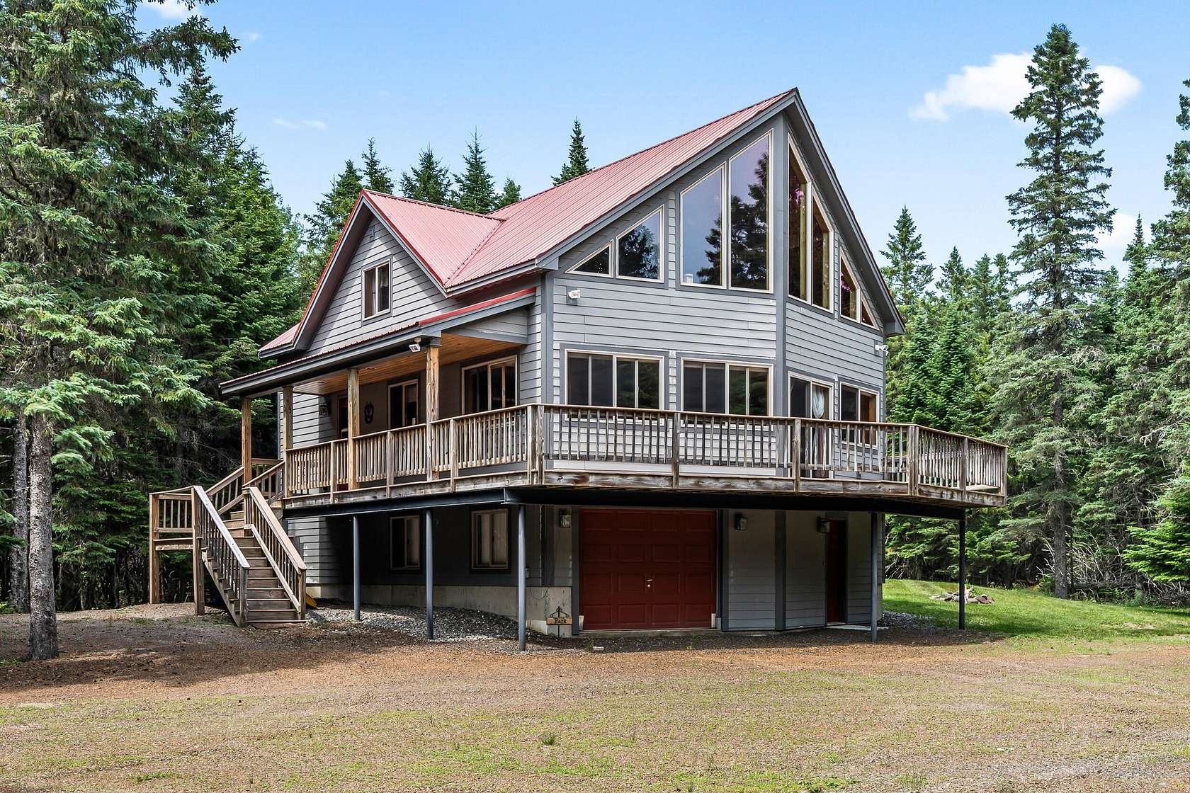 2 Acres of Land with Home for Sale in Dallas Plantation, Maine