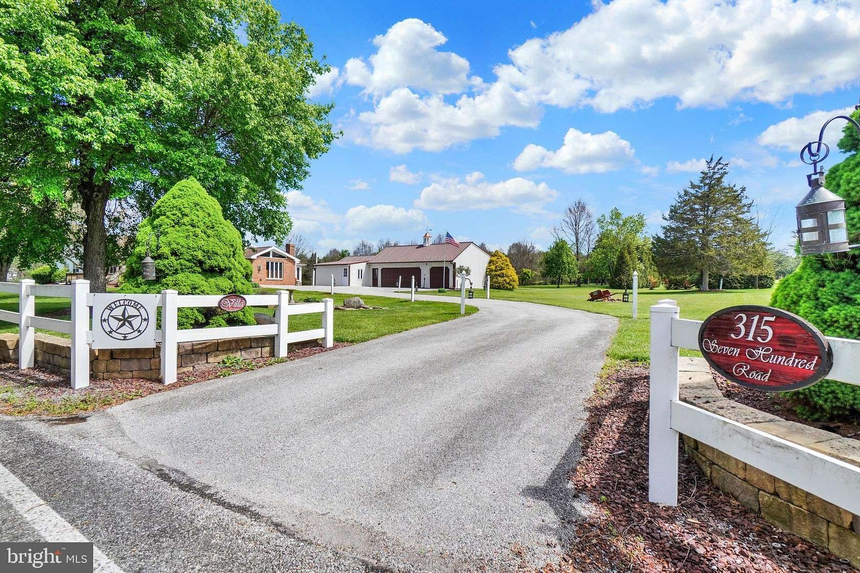 10.6 Acres of Land with Home for Sale in New Oxford, Pennsylvania