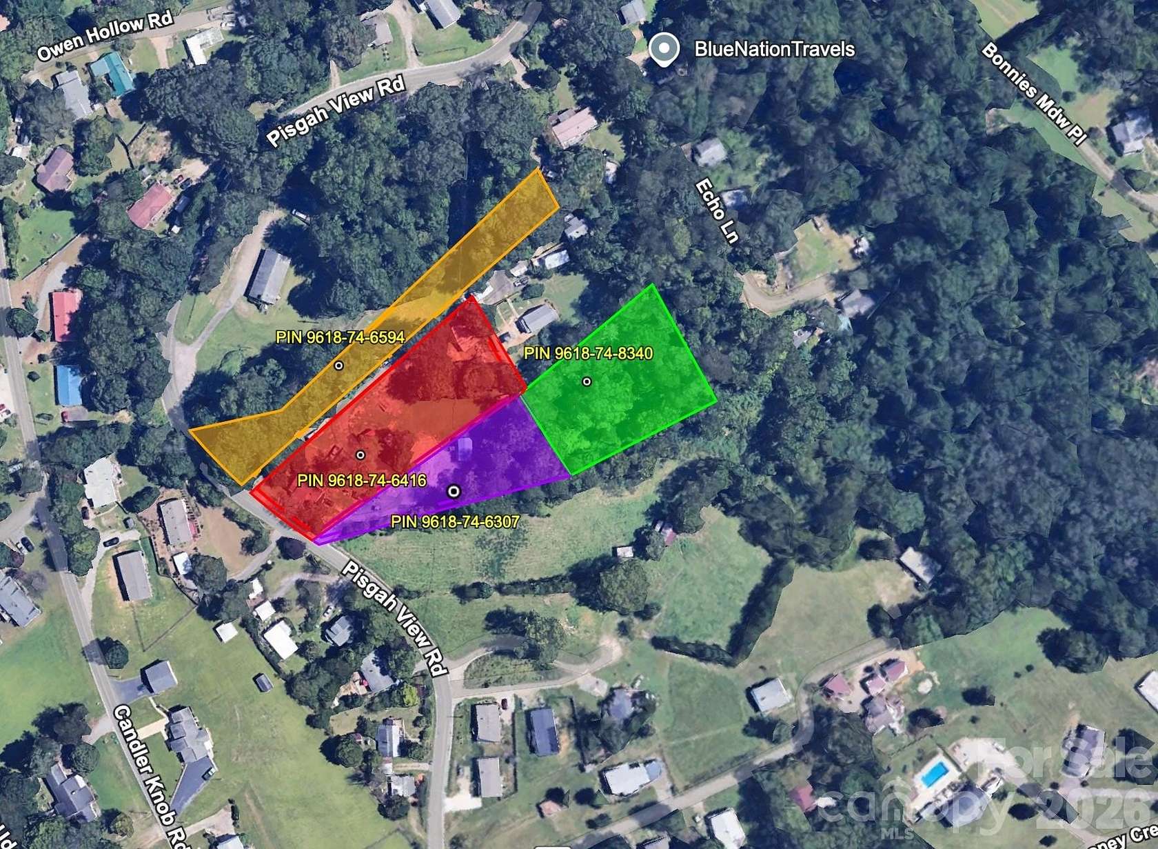 2.66 Acres of Land with Home for Sale in Asheville, North Carolina