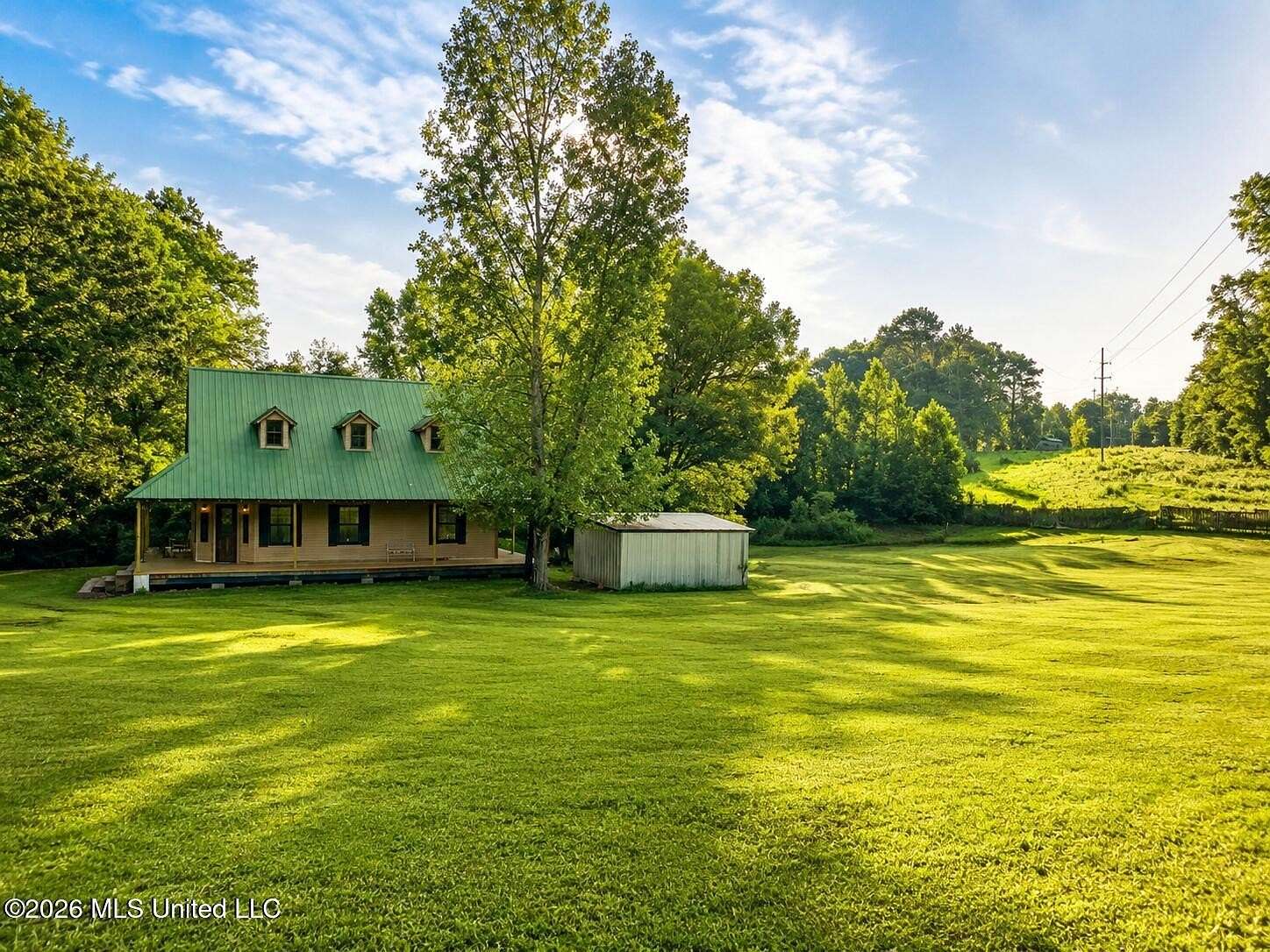 1.7 Acres of Land with Home for Sale in Taylorsville, Mississippi