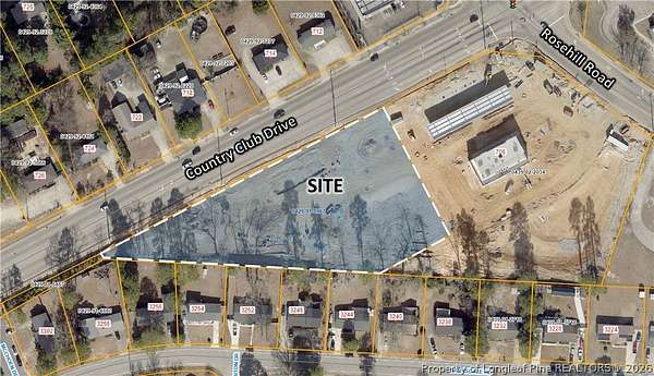 2.2 Acres of Commercial Land for Sale in Fayetteville, North Carolina