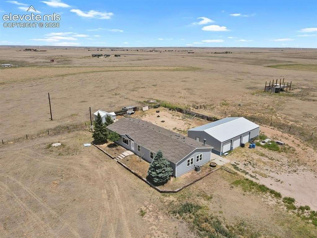 40.1 Acres of Land with Home for Sale in Yoder, Colorado