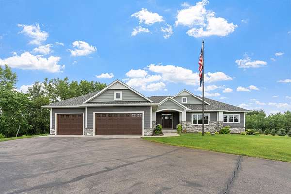 5.3 Acres of Land with Home for Sale in Ham Lake, Minnesota