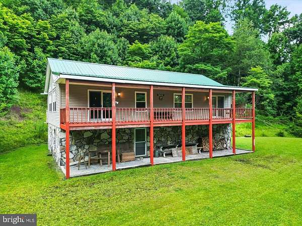 49.2 Acres of Recreational Land with Home for Sale in McHenry, Maryland